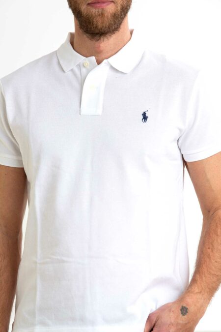 RALPH LAUREN-POLO UOMO SLIM FIT-RL548797P5 WHITE XXL