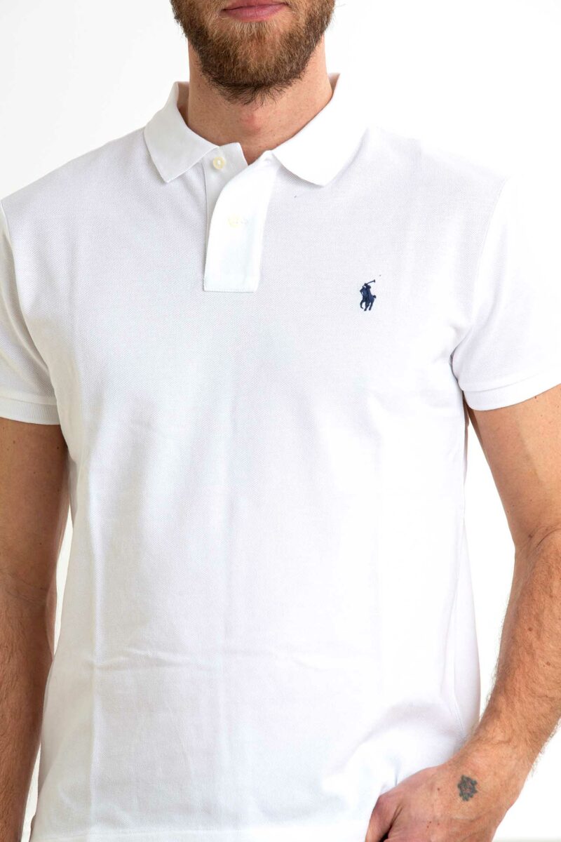 RALPH LAUREN-POLO UOMO SLIM FIT-RL548797P5 WHITE XXL
