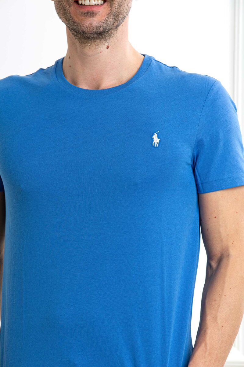 RALPH LAUREN-T-SHIRT M/M JERSEY-RL671438P5 BLUE XXL