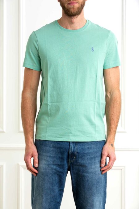 RALPH LAUREN-T-SHIRT M/M JERSEY-RL671438P5 CELADON XL