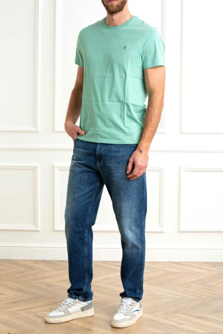 RALPH LAUREN-T-SHIRT M/M JERSEY-RL671438P5 CELADON XL