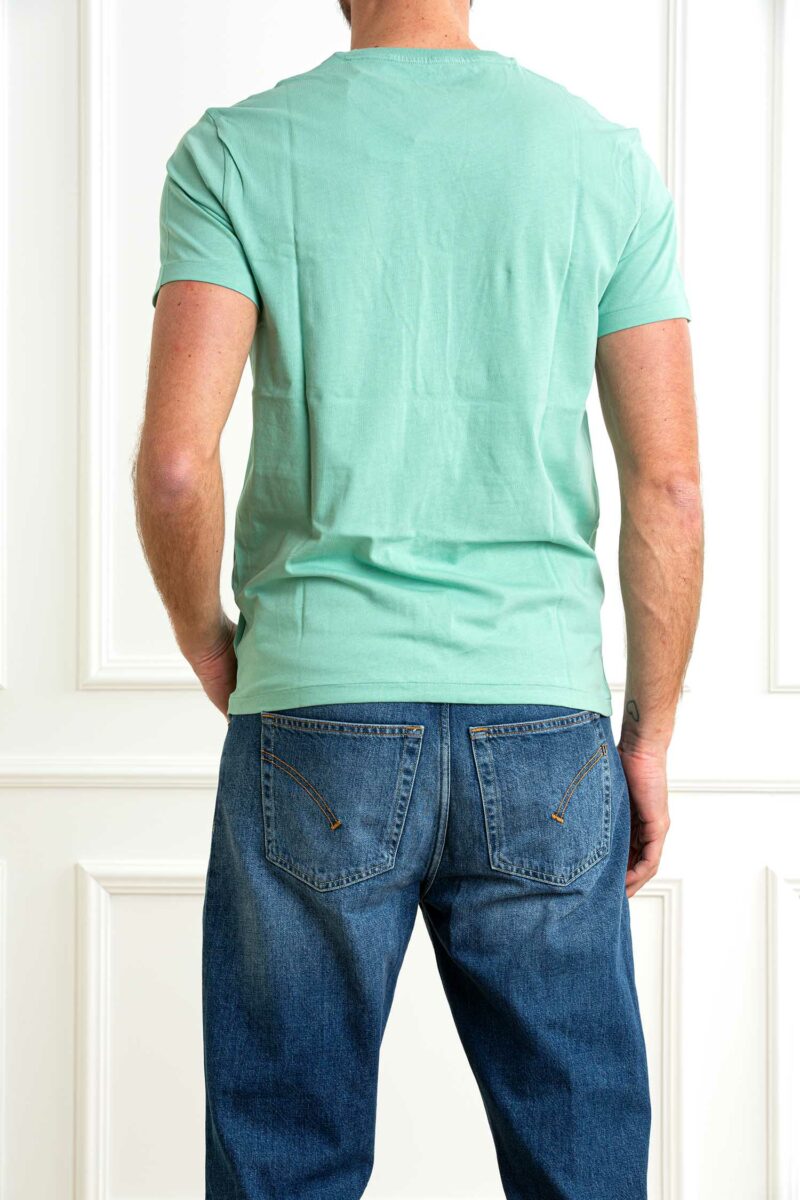 RALPH LAUREN-T-SHIRT M/M JERSEY-RL671438P5 CELADON XL