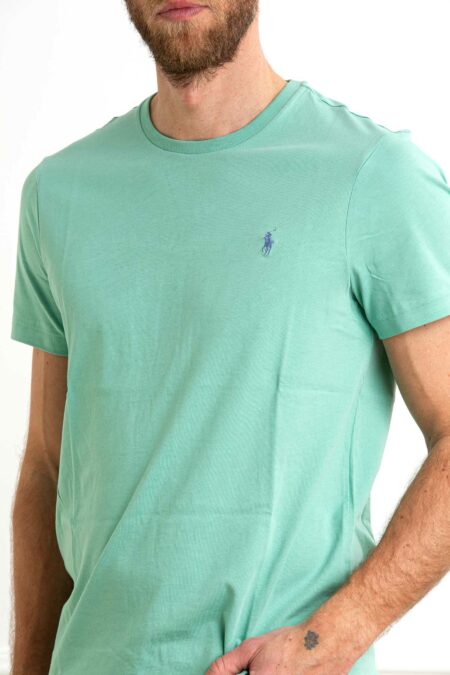 RALPH LAUREN-T-SHIRT M/M JERSEY-RL671438P5 CELADON XL