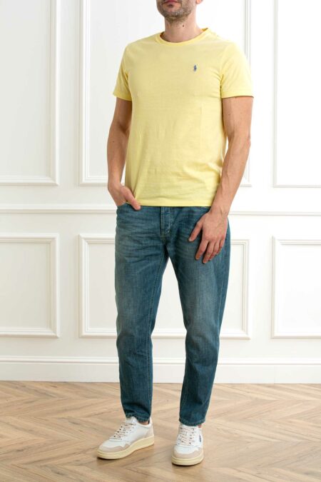 RALPH LAUREN-T-SHIRT M/M JERSEY-RL671438P5 GOLD XXL