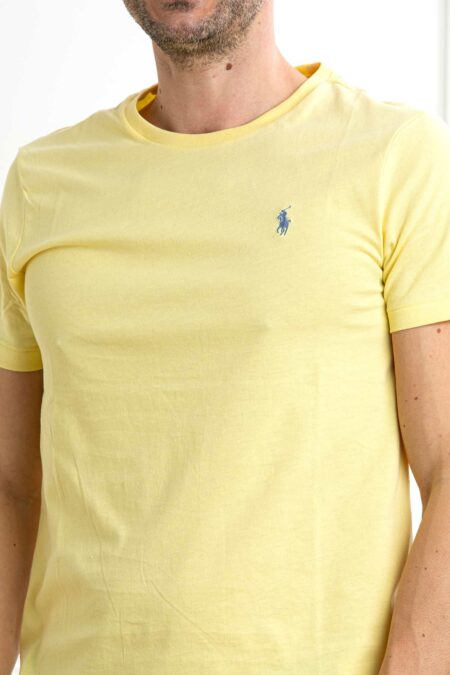 RALPH LAUREN-T-SHIRT M/M JERSEY-RL671438P5 GOLD XXL