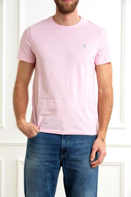 RALPH LAUREN-T-SHIRT M/M JERSEY-RL671438P5 PINK XL