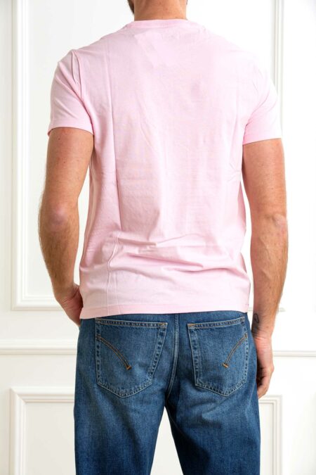 RALPH LAUREN-T-SHIRT M/M JERSEY-RL671438P5 PINK XL
