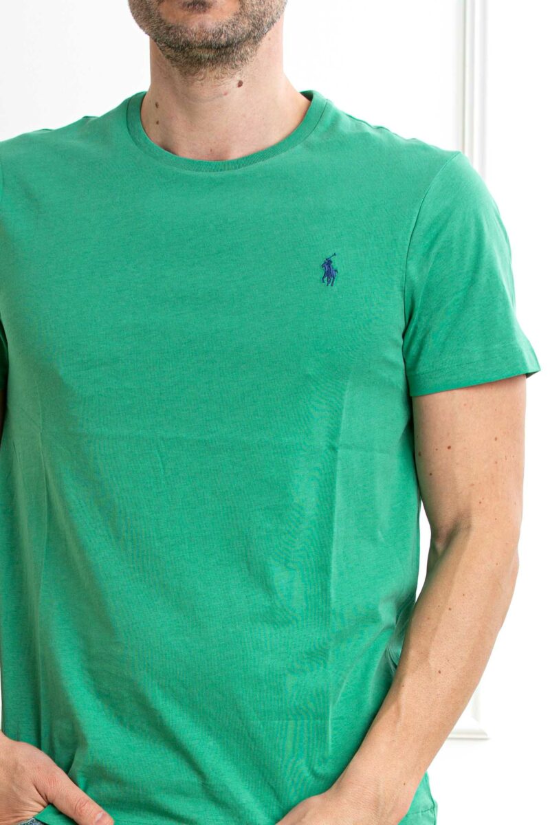 RALPH LAUREN-T-SHIRT M/M JERSEY-RL671438P5 RAFTGREEN XXL