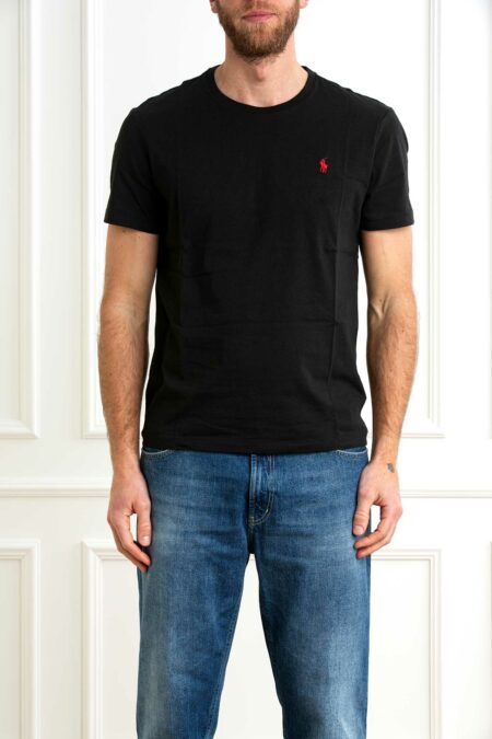 RALPH LAUREN-T-SHIRT M/M-RL680785P5 BLACK XXL