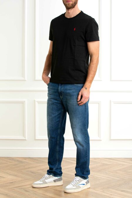 RALPH LAUREN-T-SHIRT M/M-RL680785P5 BLACK XXL