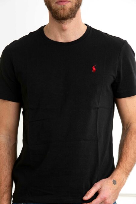 RALPH LAUREN-T-SHIRT M/M-RL680785P5 BLACK XXL