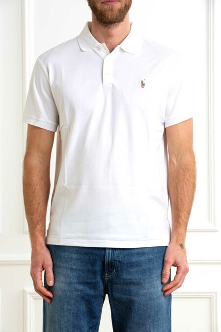 RALPH LAUREN-POLO M/M CUSTOM FIT SOFT COTTON-RL713130P5 WHITE XXL