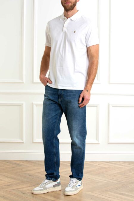 RALPH LAUREN-POLO M/M CUSTOM FIT SOFT COTTON-RL713130P5 WHITE XXL