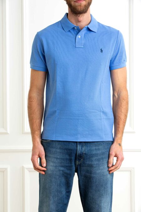 RALPH LAUREN-POLO UOMO SLIM-RL795080P5 BLUE XXL