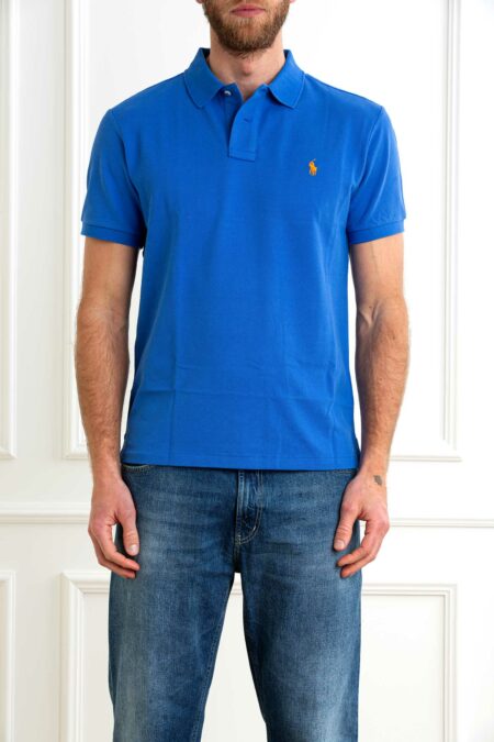 RALPH LAUREN-POLO UOMO SLIM-RL795080P5 IRIS XL