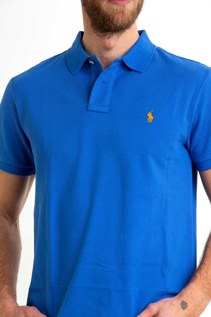 RALPH LAUREN-POLO UOMO SLIM-RL795080P5 IRIS XL