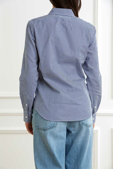 RALPH LAUREN-CAMICIA DONNA M/L-RL891379P5 ROYAL 8