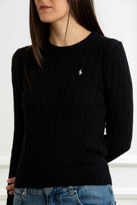 RALPH LAUREN-MAGLIA JULIANNA-RL891640P5 BLACK XS