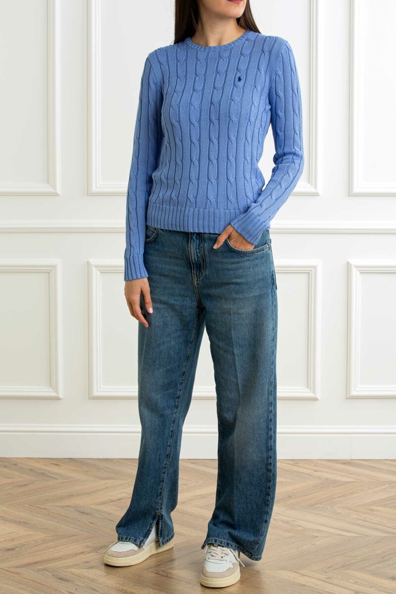 RALPH LAUREN-MAGLIA JULIANNA-RL891640P5 BLUE XS
