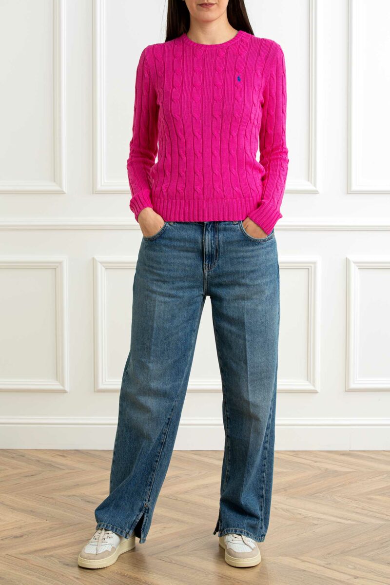 RALPH LAUREN-MAGLIA JULIANNA-RL891640P5 FUCHSIA XS