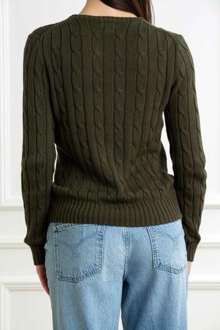 RALPH LAUREN-MAGLIA JULIANNA-RL891640P5 OLIVE S