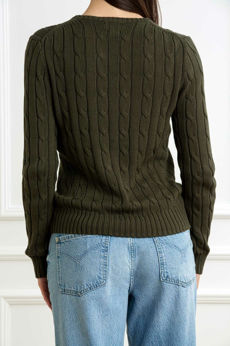RALPH LAUREN-MAGLIA JULIANNA-RL891640P5 OLIVE S
