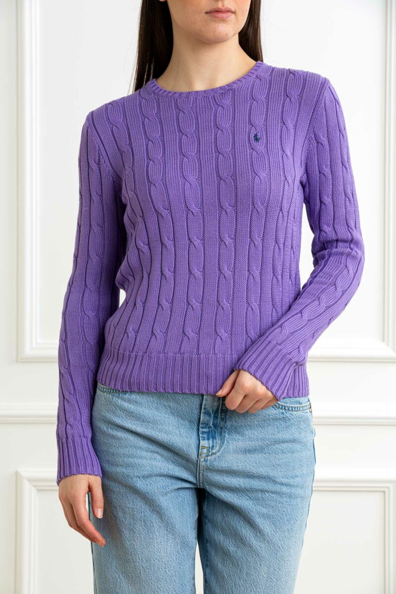 RALPH LAUREN-MAGLIA JULIANNA-RL891640P5 VIOLET XS