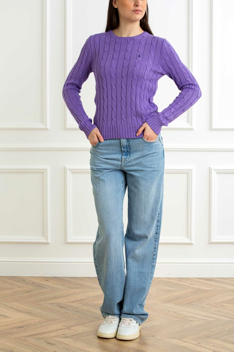 RALPH LAUREN-MAGLIA JULIANNA-RL891640P5 VIOLET XS