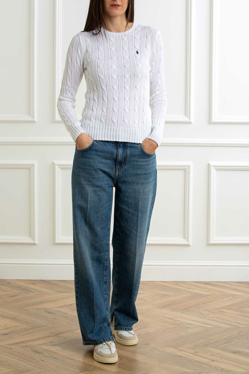 RALPH LAUREN-MAGLIA JULIANNA-RL891640P5 WHITE XS