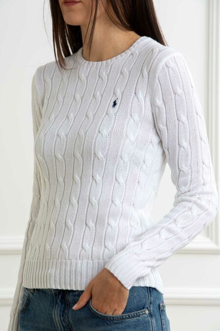 RALPH LAUREN-MAGLIA JULIANNA-RL891640P5 WHITE XS