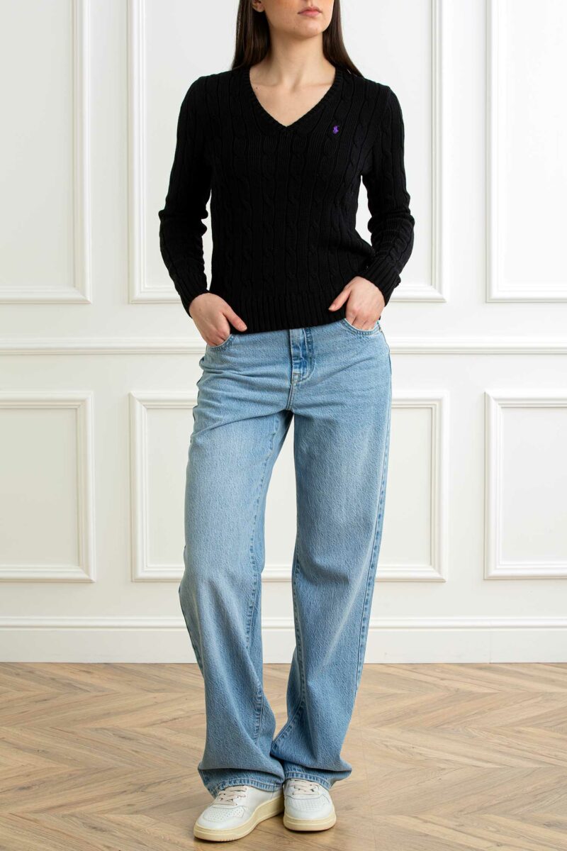 RALPH LAUREN-MAGLIA KIMBERLY-RL891641P5 BLACK S