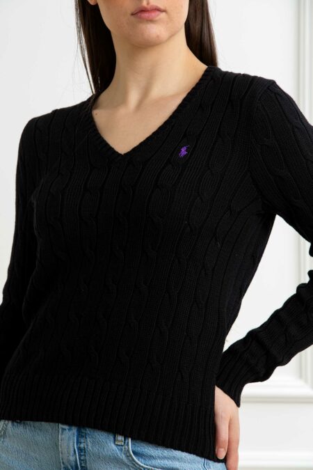 RALPH LAUREN-MAGLIA KIMBERLY-RL891641P5 BLACK S