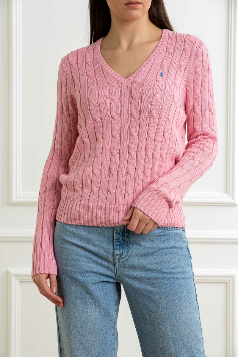 RALPH LAUREN-MAGLIA KIMBERLY-RL891641P5 PINK M