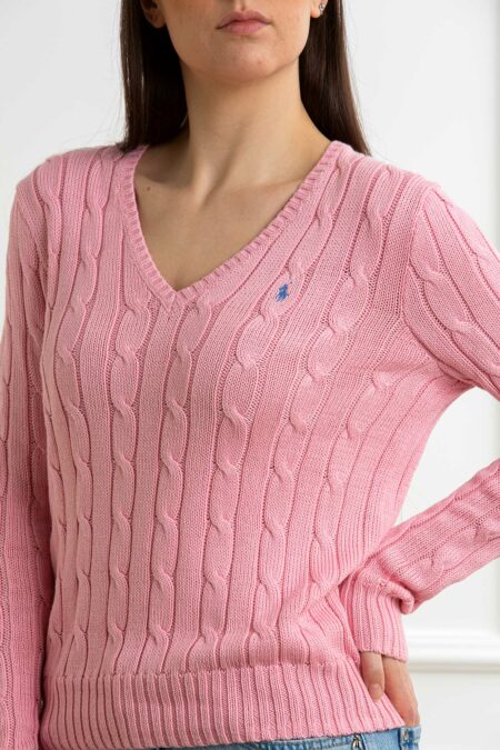 RALPH LAUREN-MAGLIA KIMBERLY-RL891641P5 PINK M