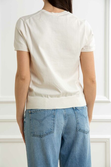 RALPH LAUREN-MAGLIA M/M-RL891673 CREAM XS
