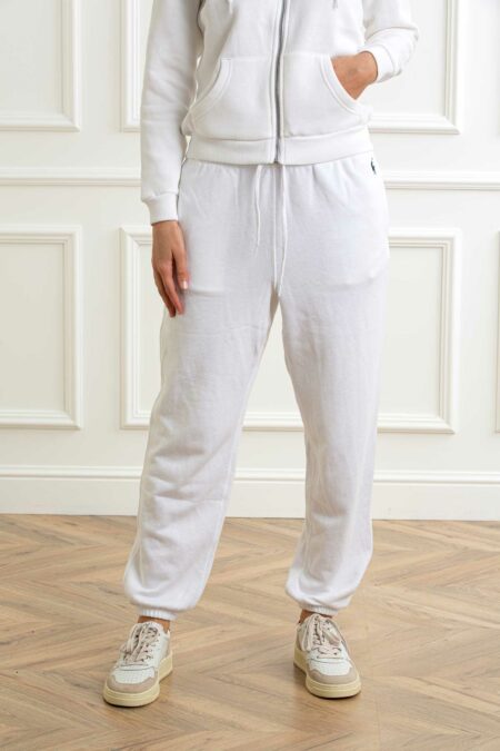 RALPH LAUREN-PANTALONE TUTA-RL935585010 WHITE XS