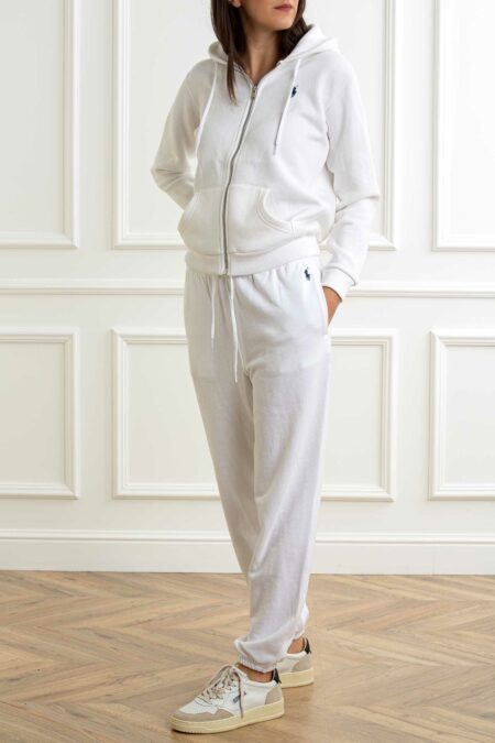 RALPH LAUREN-PANTALONE TUTA-RL935585010 WHITE XS