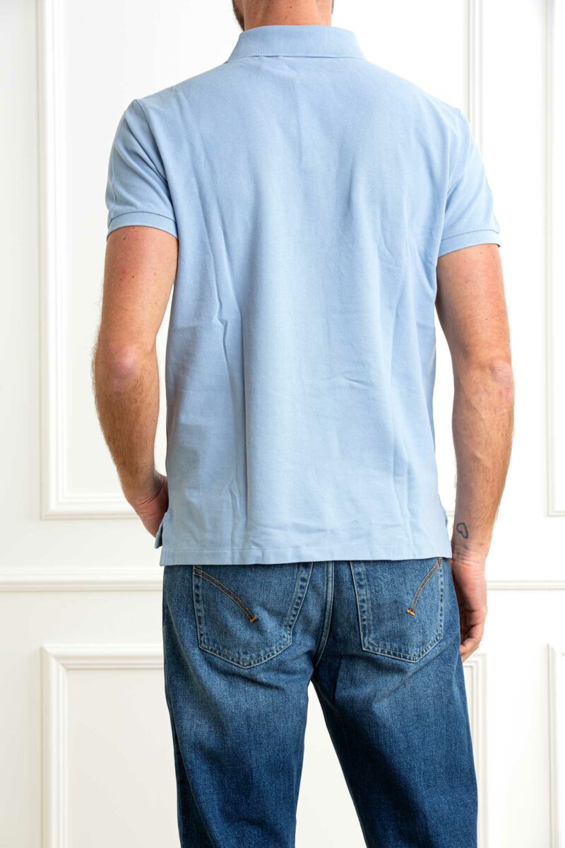 RALPH LAUREN-POLO  M/M SLIM FIT BIG PONY-RL938137 BLUE XL
