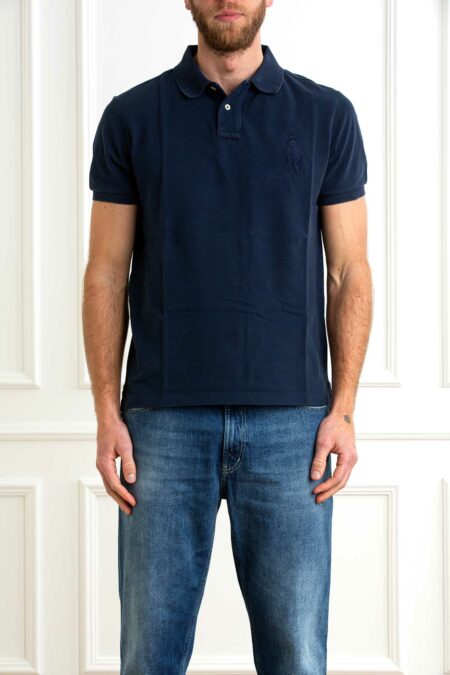 RALPH LAUREN-POLO  M/M SLIM FIT BIG PONY-RL938137 NAVY XL