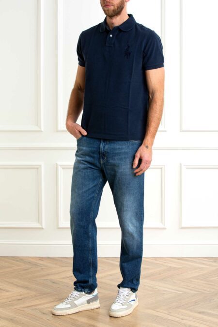 RALPH LAUREN-POLO  M/M SLIM FIT BIG PONY-RL938137 NAVY XL