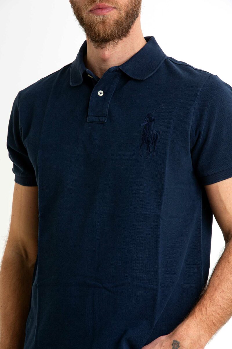 RALPH LAUREN-POLO  M/M SLIM FIT BIG PONY-RL938137 NAVY XL
