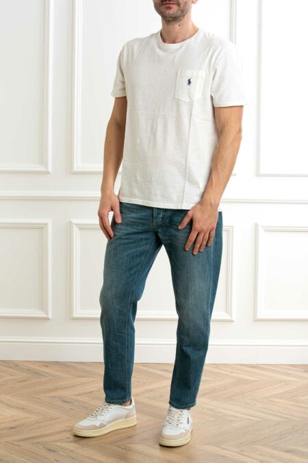 RALPH LAUREN-T-SHIRT M/M  CON TASCHINO-RL964511 NEVIS XL