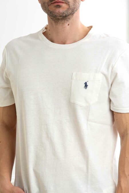 RALPH LAUREN-T-SHIRT M/M  CON TASCHINO-RL964511 NEVIS XL
