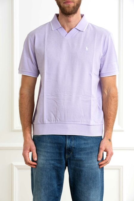 RALPH LAUREN-POLO M/M JAQUARD-RL964535 PURPLE XL