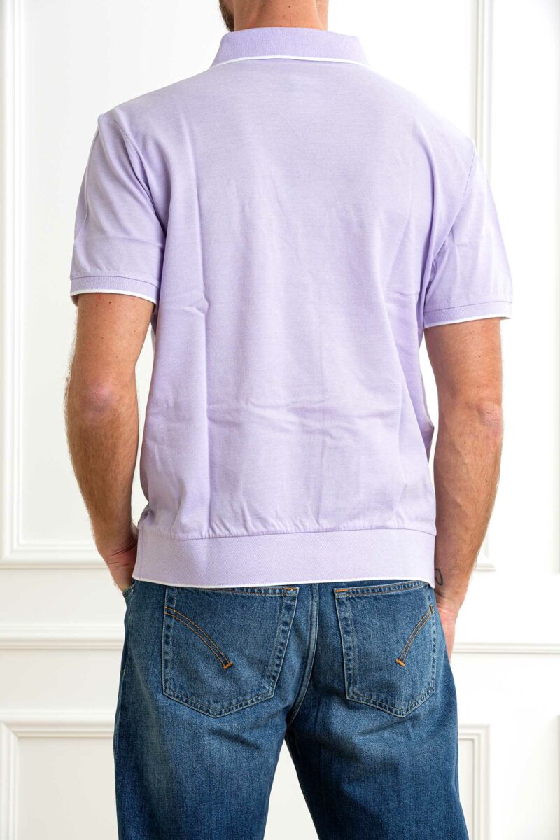 RALPH LAUREN-POLO M/M JAQUARD-RL964535 PURPLE XL
