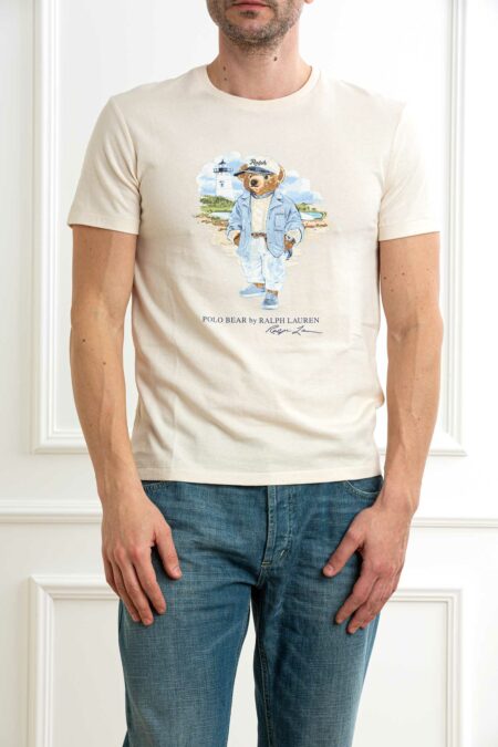 RALPH LAUREN-T-SHIRT M/M CON ORSETTO-RL969630 NEVIS XL