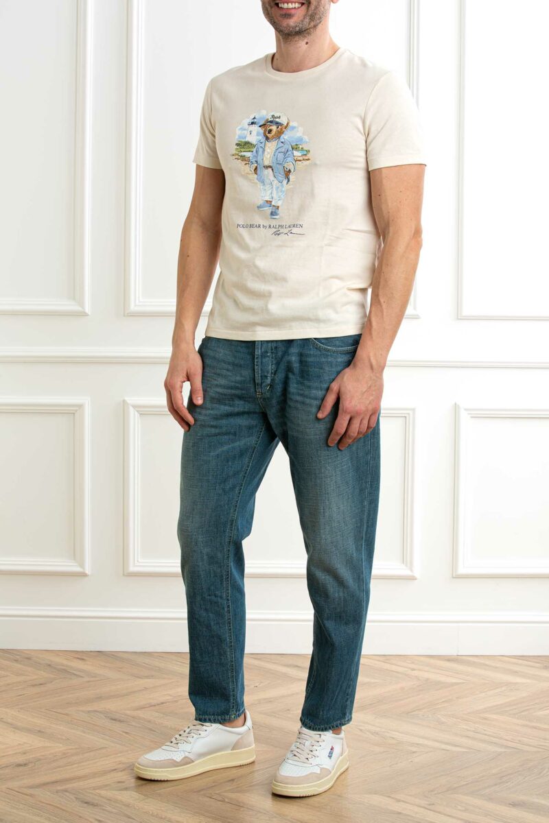 RALPH LAUREN-T-SHIRT M/M CON ORSETTO-RL969630 NEVIS XL
