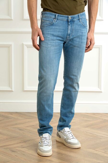 ROY ROGER'S-JEANS  CHIARO 517 MAN Soft Elas. Penelope-RRRRU075D1410373 DENIM 36