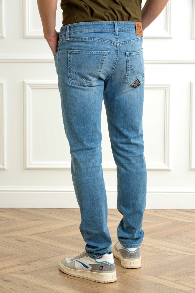 ROY ROGER'S-JEANS  CHIARO 517 MAN Soft Elas. Penelope-RRRRU075D1410373 DENIM 36