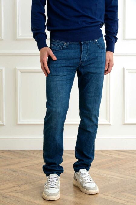 ROY ROGER'S-JEANS MEDIO New 529 MAN Soft Elas. Elite-RRRRU118D141A056 DENIM 40